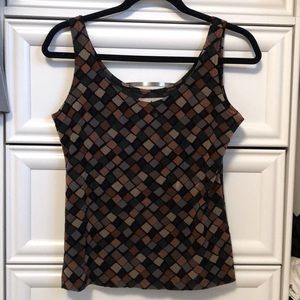 Patterned Tank Top